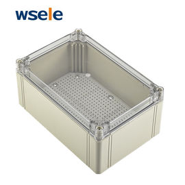 IP66 External Electrical Junction Box Transparent Plastic Enclosure Easy Use